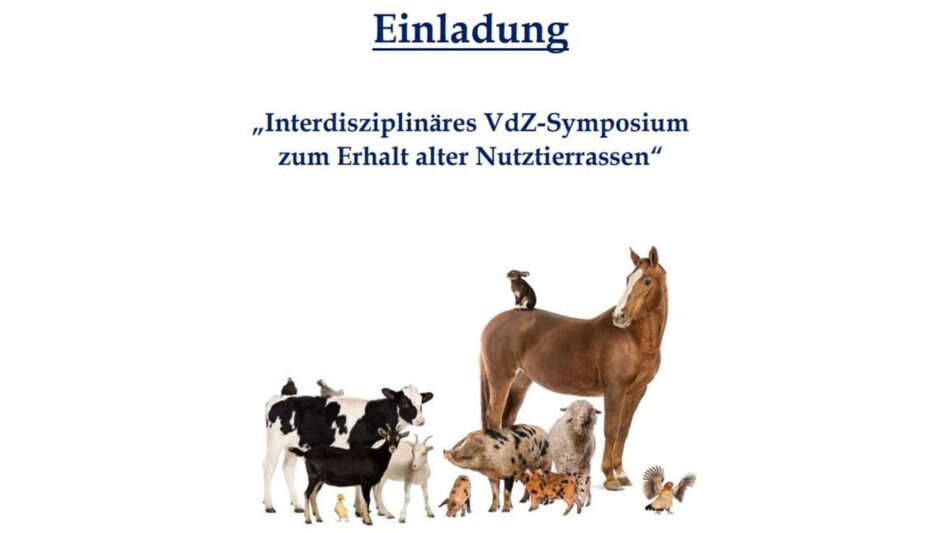 Interdisziplinäres VdZ-Symposium zum Erhalt alter Nutztierrassen
