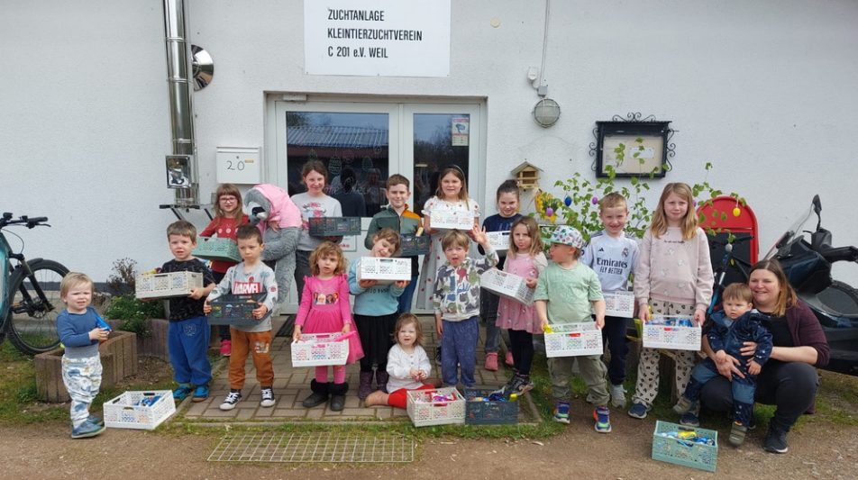 Traditionelles Osterfest beim Kleintierzuchtverein C201 Weil am Rhein begeistert Groß und Klein