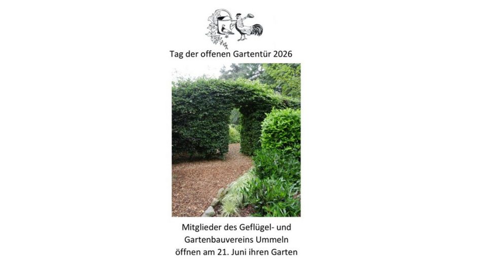 GGV Ummeln – Tag der offenen Gartentür 2026