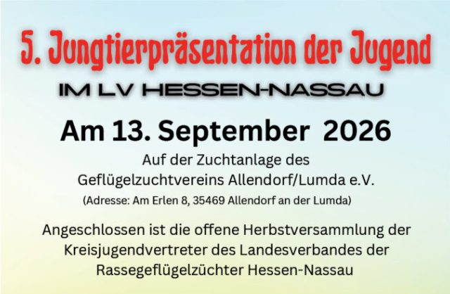 LV Hessen-Nassau, Jugend